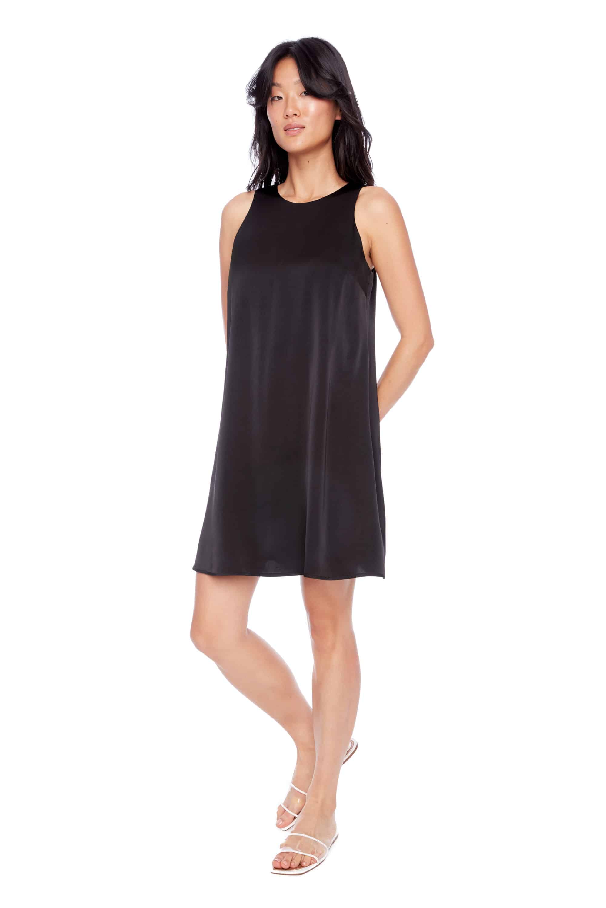 ILTM SABRINA SATIN DRESS